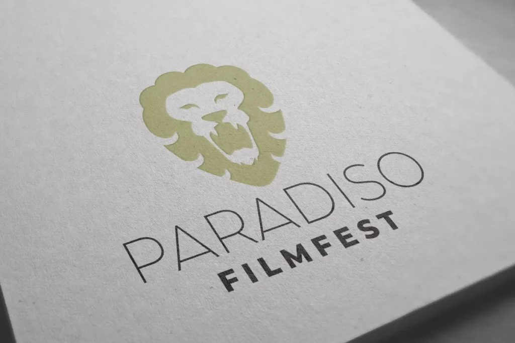 portfolio Gorange Identity - logo Paradiso Film Fest Palazzo Adriano